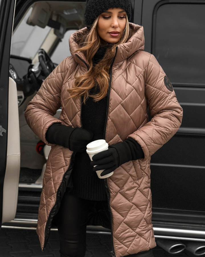 FOREST WALK - Long Quilted Jacket