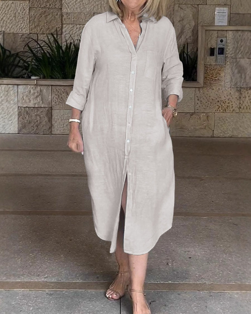SARUSA - CLASSIC SHIRT DRESS