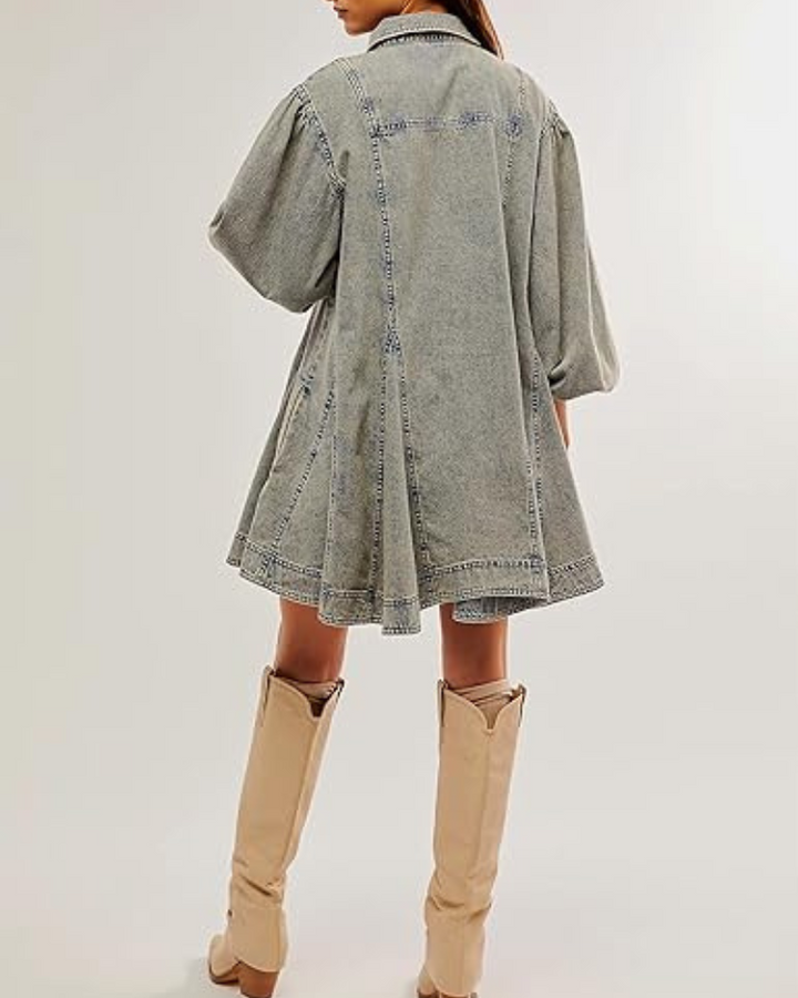 CERELA - DENIM DRESS