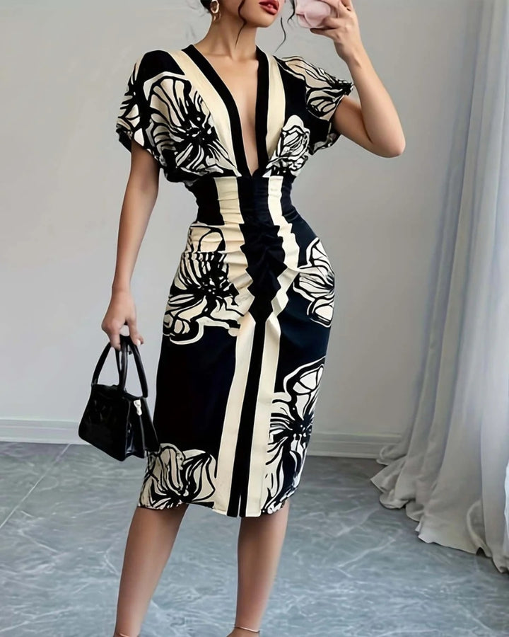BORME - CHIC PLEATED DRESS