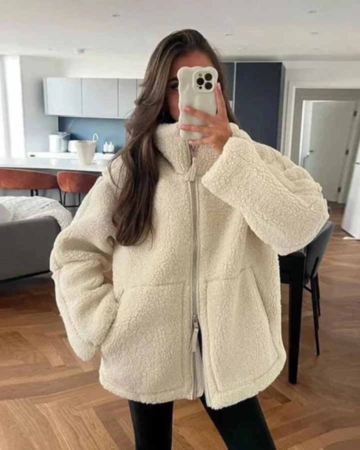 PENELOPE - WARM TEDDY JACKET