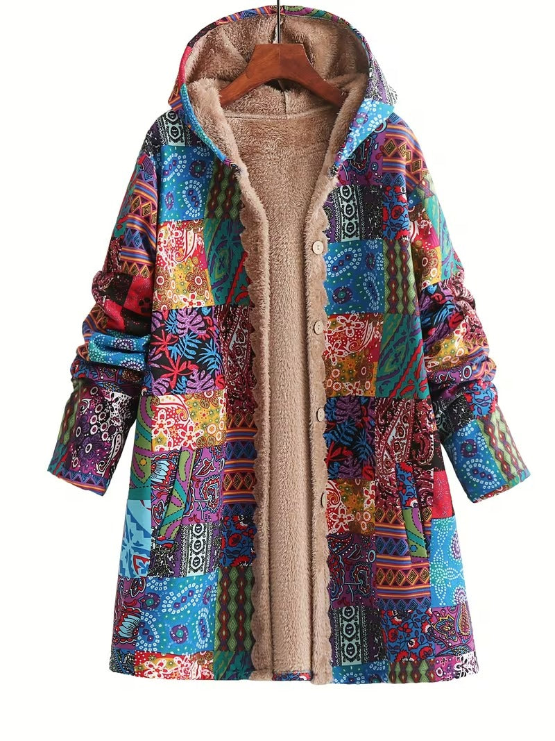 ARONADA - Fleece-Lined Hooded Coat