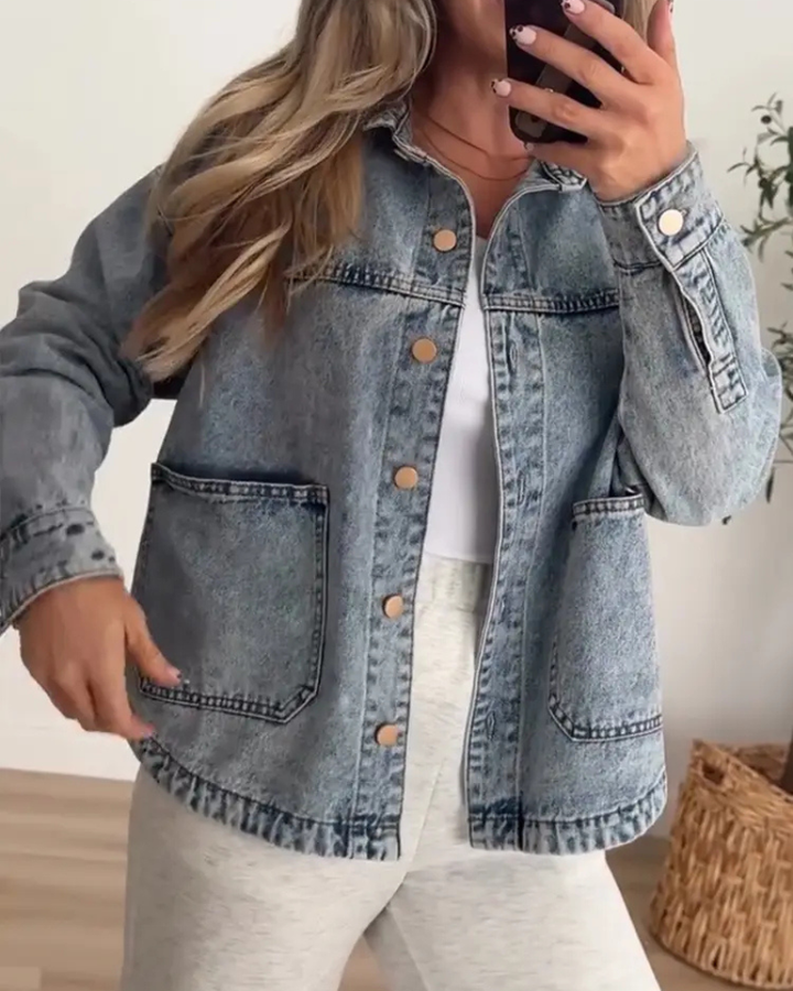 CLAUDIA - Casual Denim Jacket