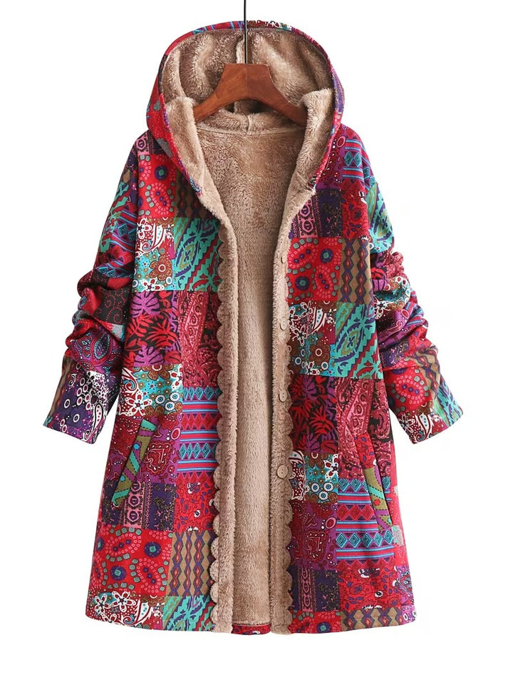 ARONADA - Fleece-Lined Hooded Coat