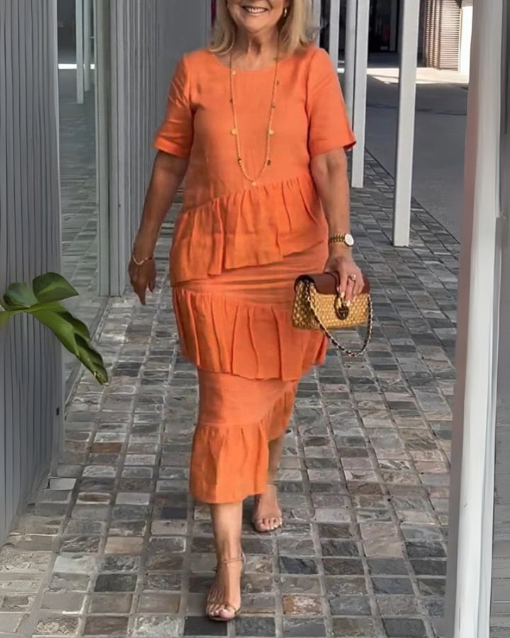 ALMERI - LINEN DRESS