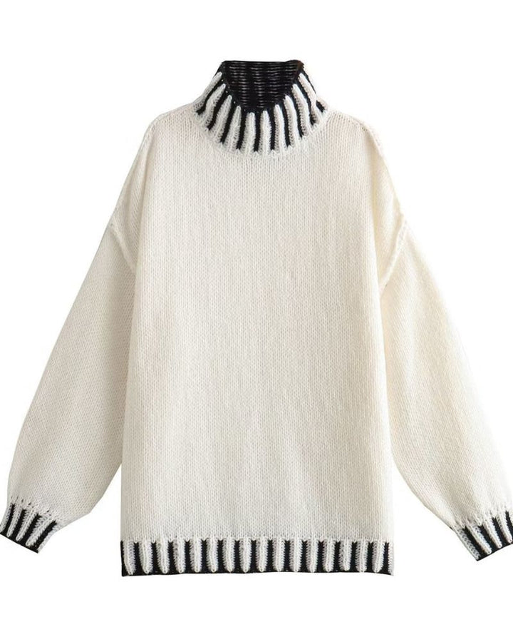 LYRA - Knitwear Lapel Pullover