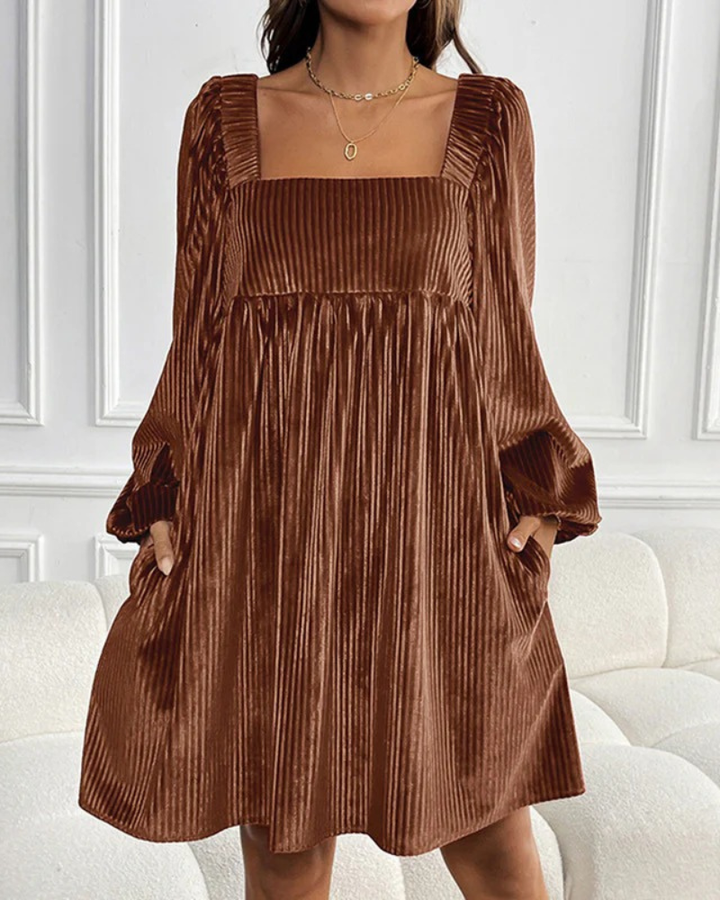 KENZI - Cozy Plain Dress