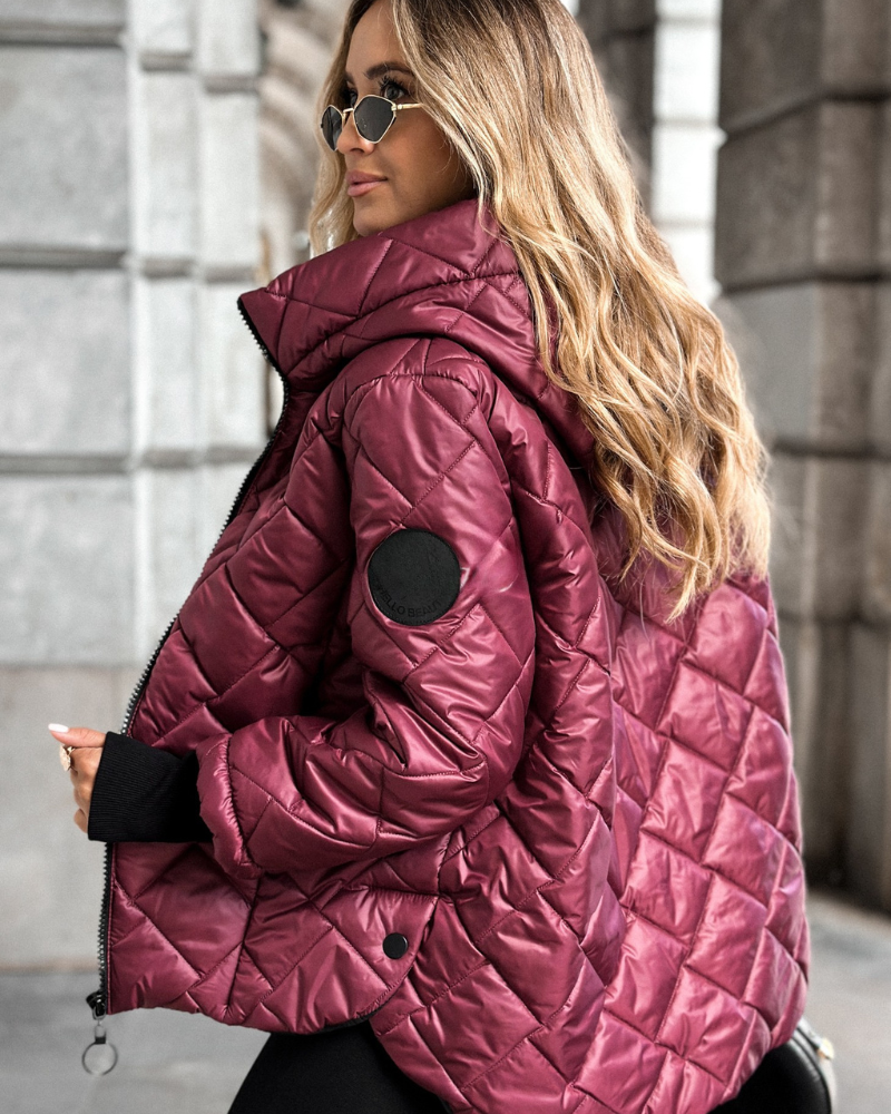 DAMALE - QUILTED HOODED JACKET
