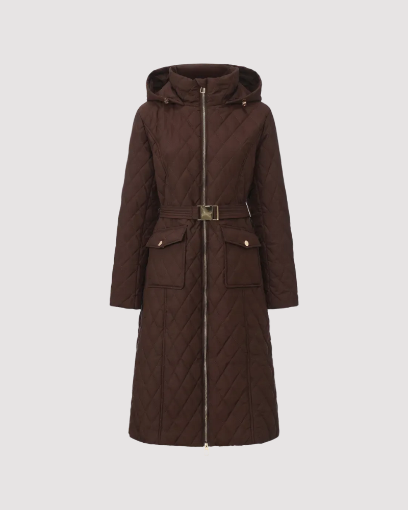 DEBARA - LONG QUILTED JACKET