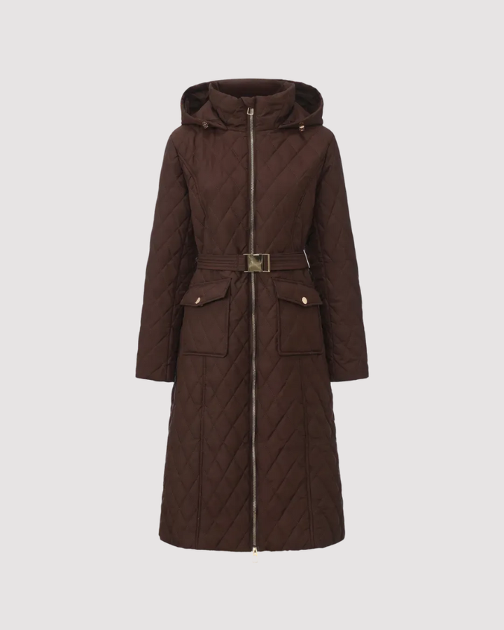 DEBARA - LONG QUILTED JACKET