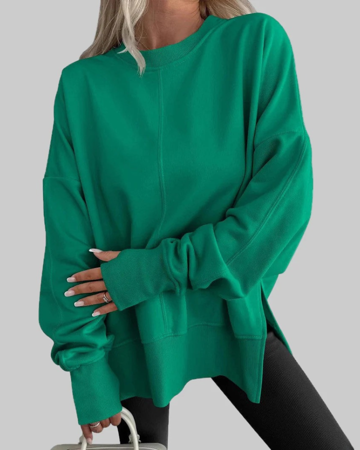GWEN - Comfy Oversized Long Sleeve Sweatshirt