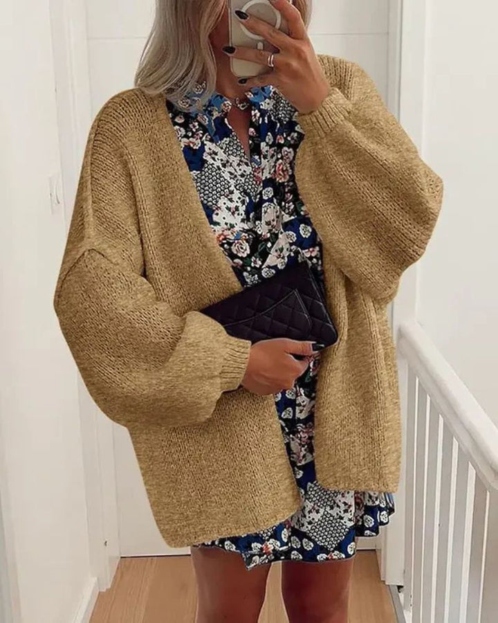 ANARIA - Oversized Knit Cardigan Sweater