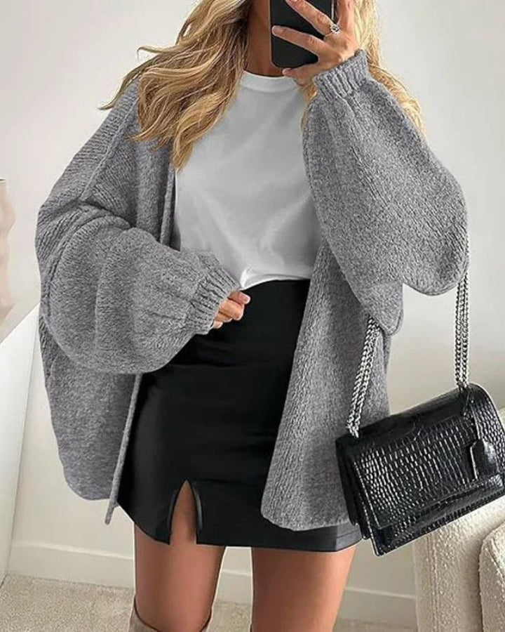 ANARIA - Oversized Knit Cardigan Sweater