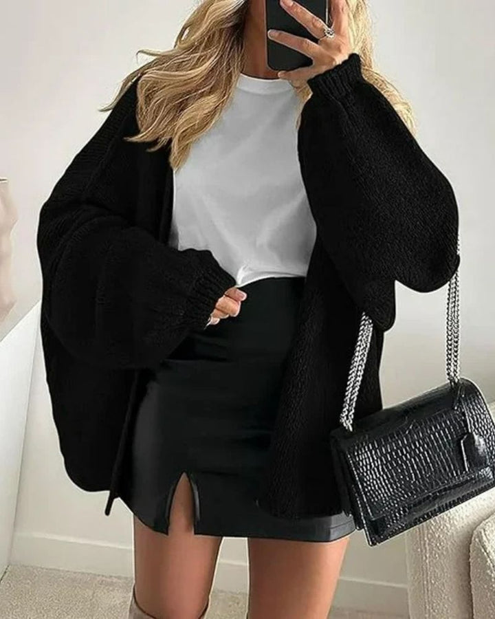 ANARIA - Oversized Knit Cardigan Sweater