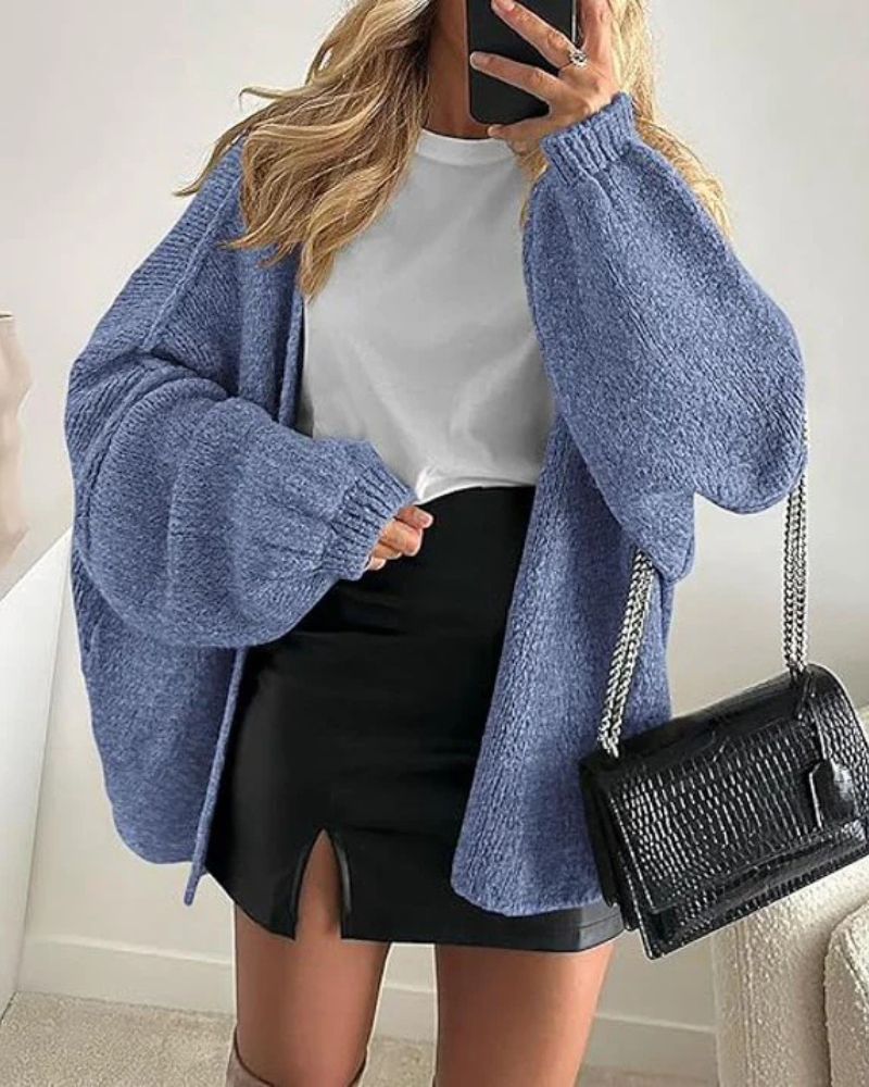 ANARIA - Oversized Knit Cardigan Sweater