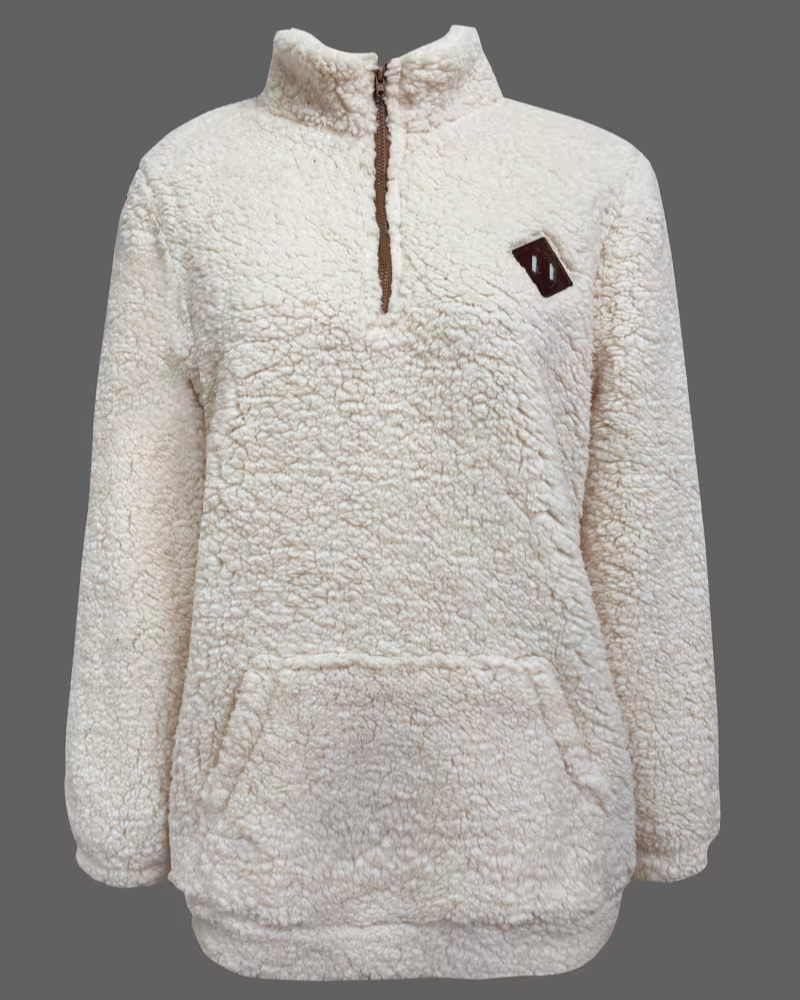 DARAMA - COZY FLEECE LINED SWEATER