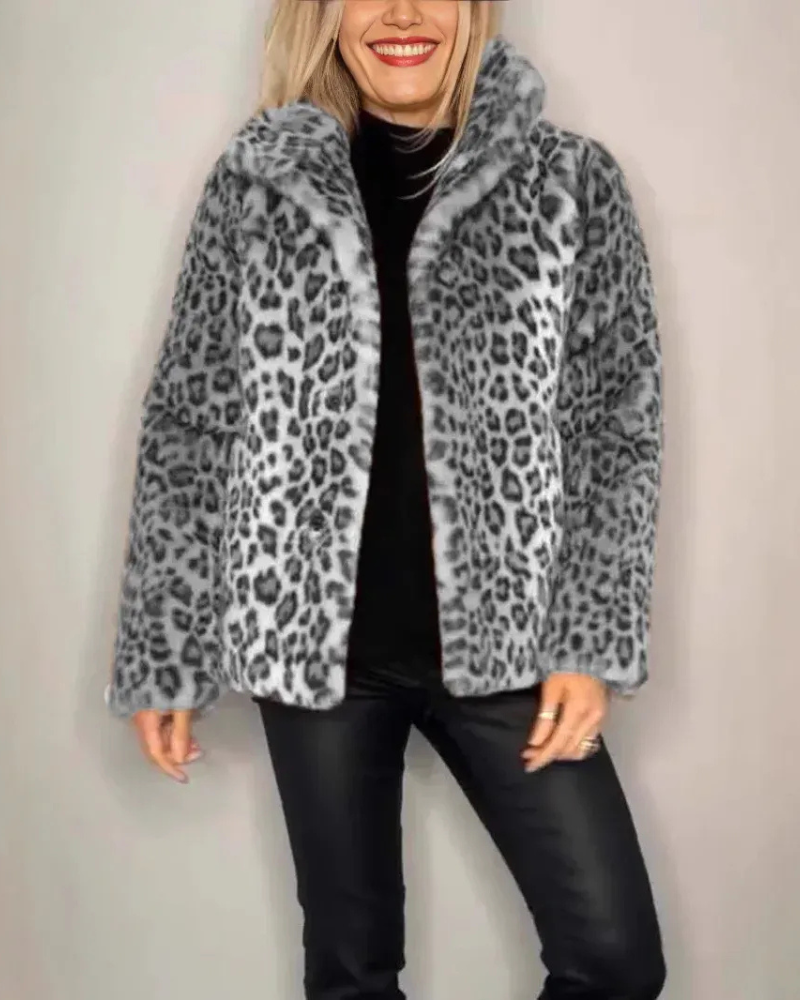 ELEIA - Leopard Soft Jacket