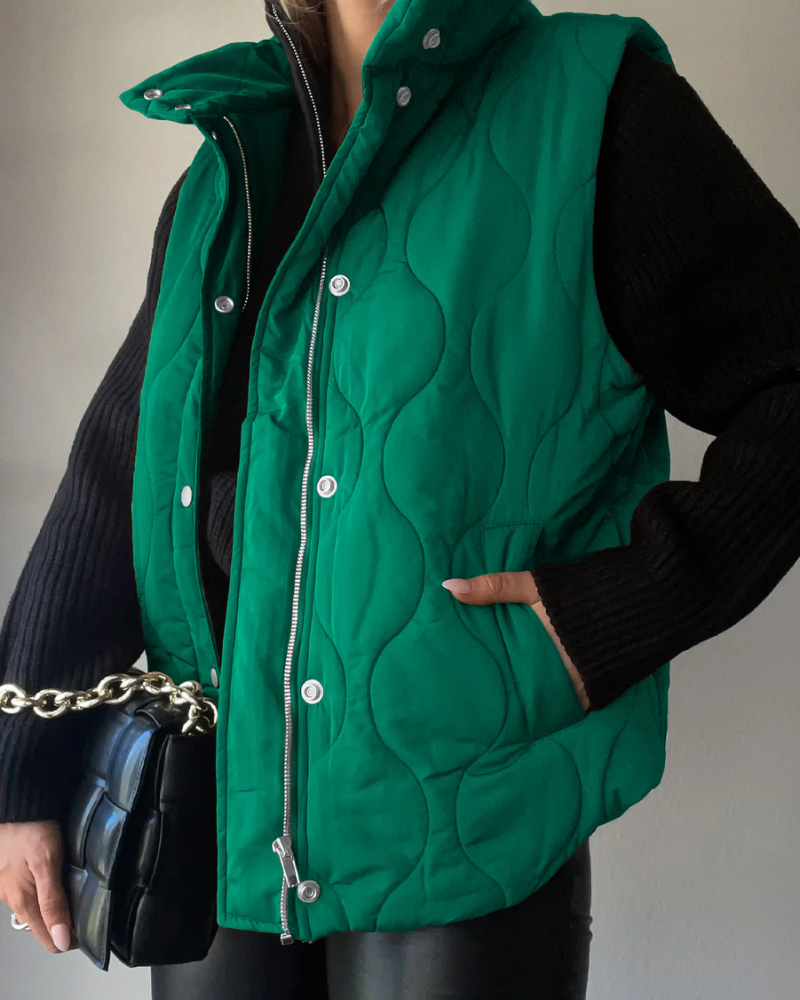 ANDORA - OVERSIZED PUFFER VEST