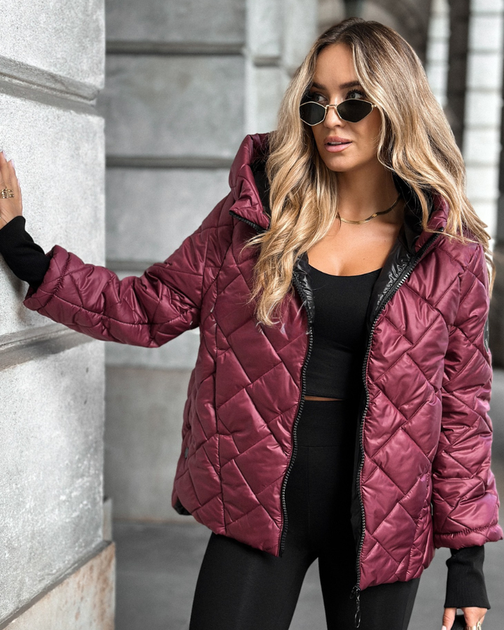 DAMALE - QUILTED HOODED JACKET
