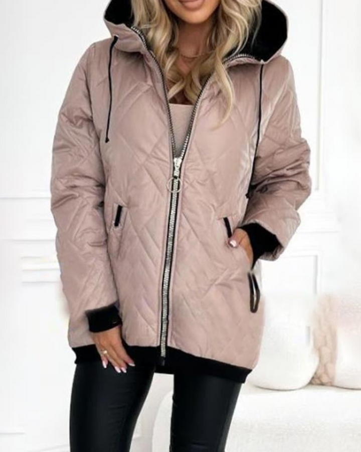 LESIA - STYLISH HOODED COAT