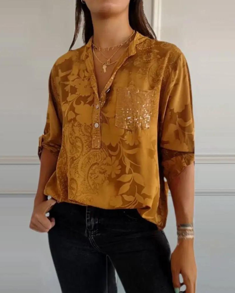 DARYA - FLORAL POCKET TOP