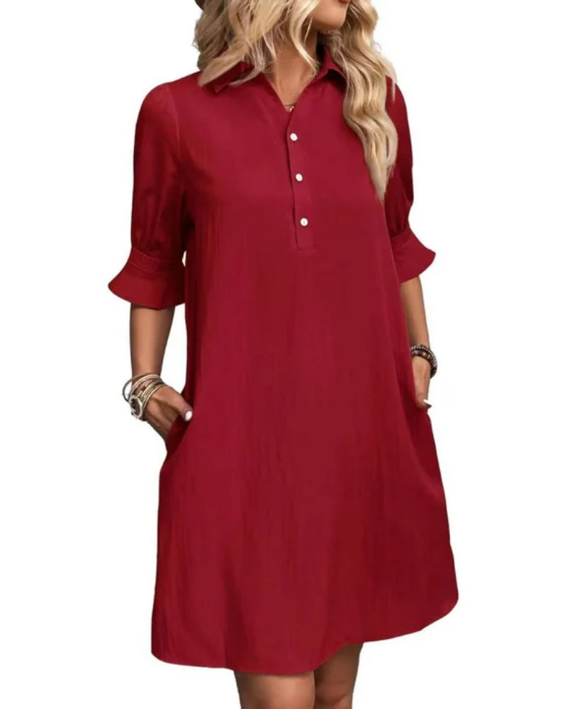 FRANCHESCA - Casual Shirt Dress