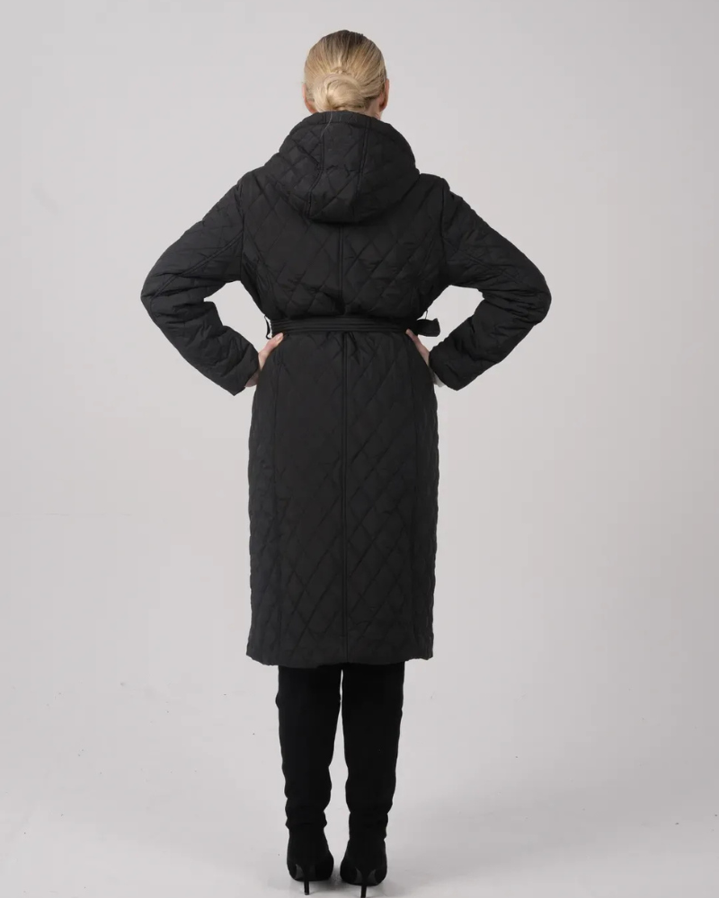DEBARA - LONG QUILTED JACKET