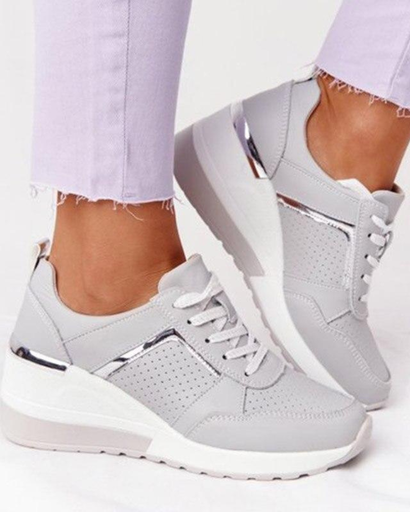 MAJA - Comfortable High Heeled Sneakers