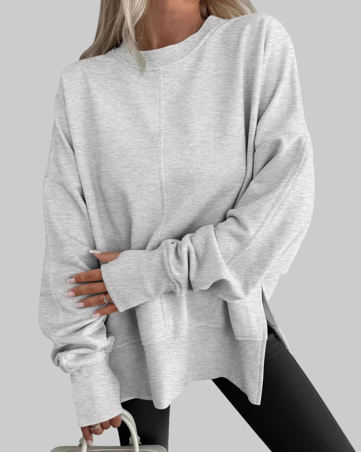 GWEN - Comfy Oversized Long Sleeve Sweatshirt