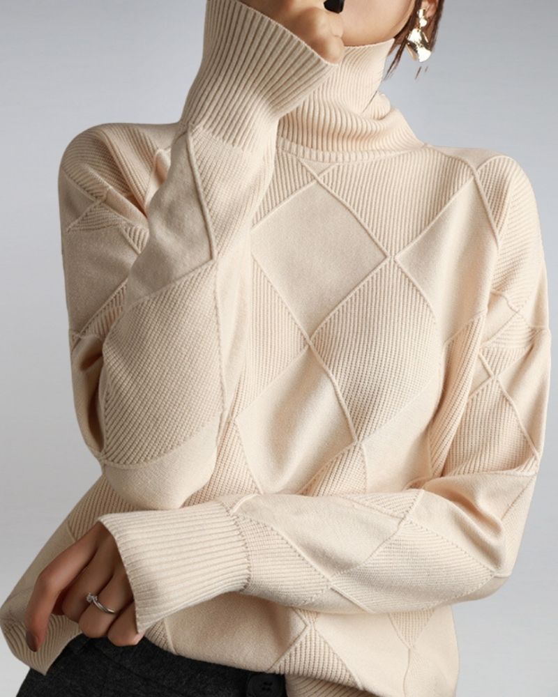 ADELIA -Chic Turtleneck Jumper