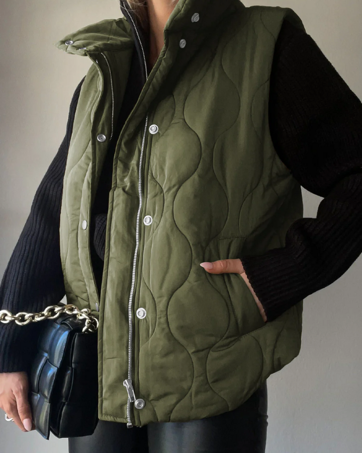 ANDORA - OVERSIZED PUFFER VEST