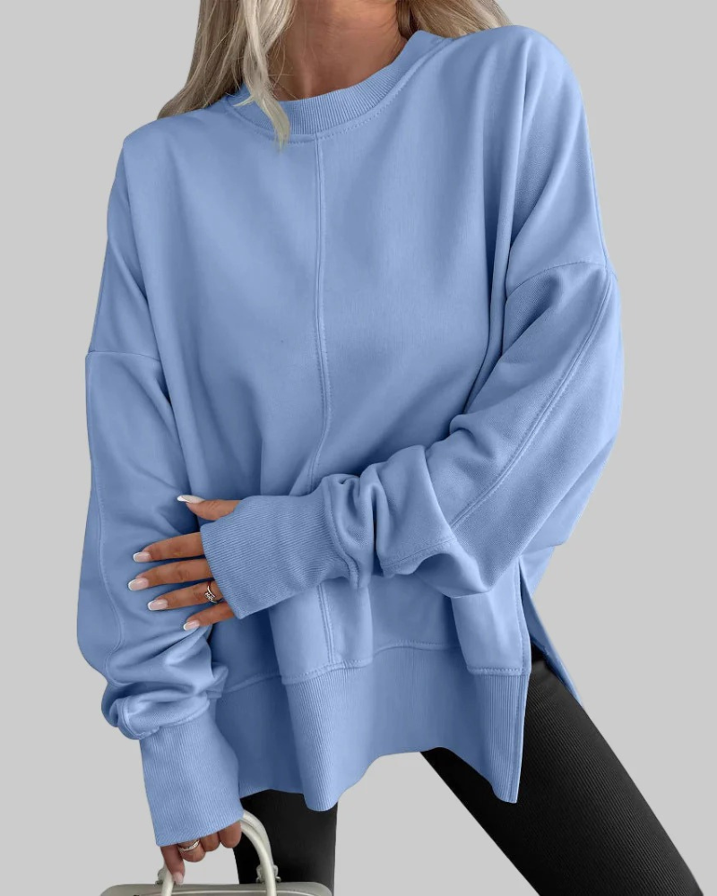 GWEN - Comfy Oversized Long Sleeve Sweatshirt