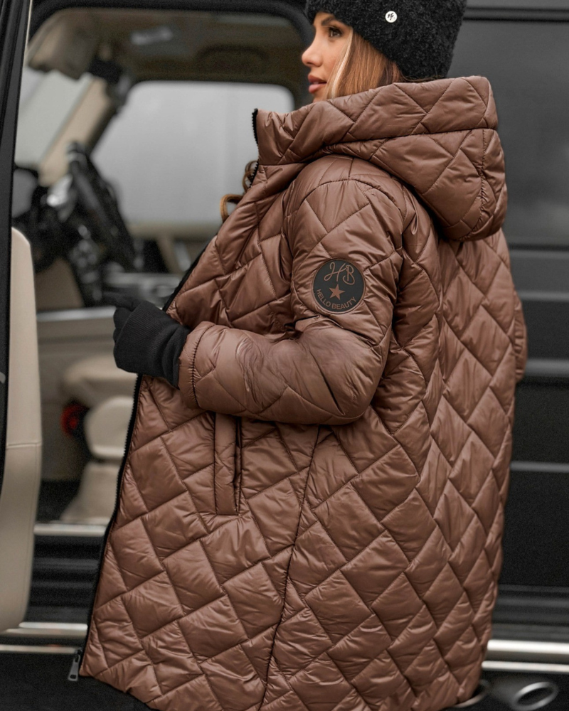 FOREST WALK - Long Quilted Jacket