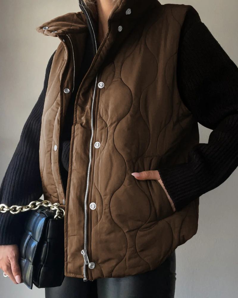 ANDORA - OVERSIZED PUFFER VEST