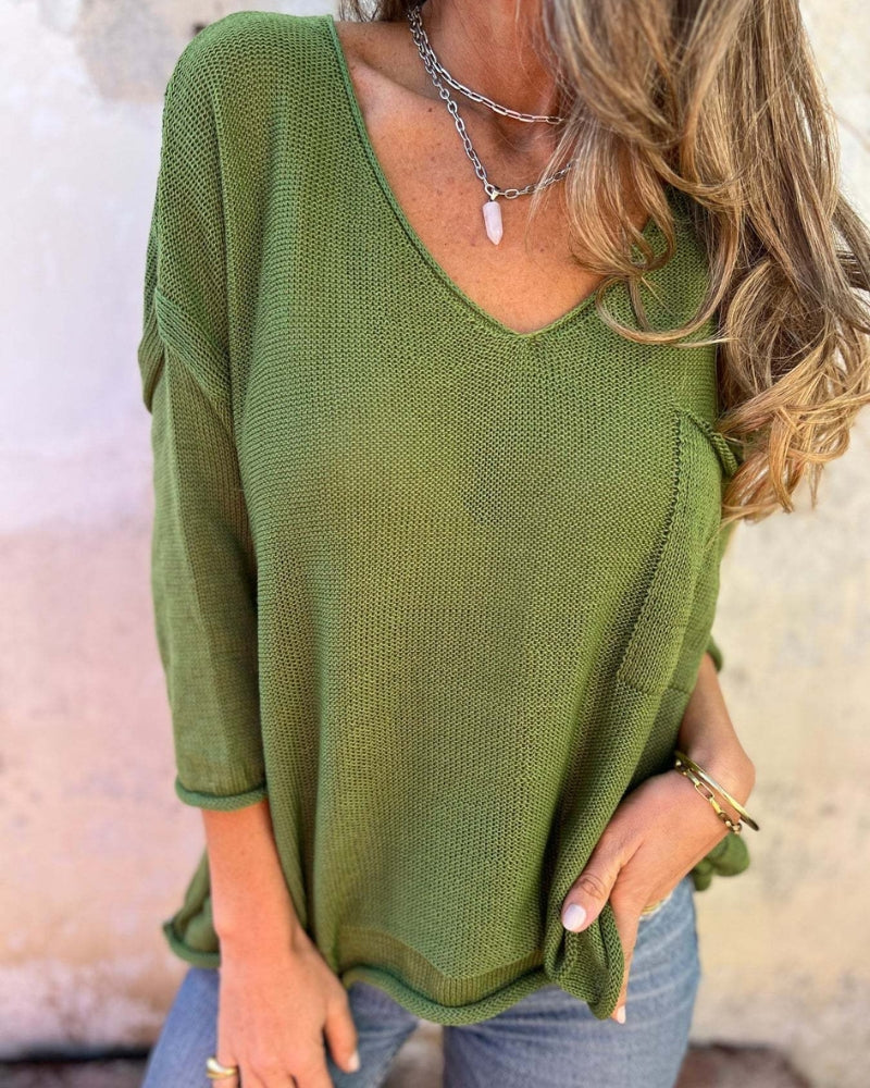 SEMBE - Boho Knit Top