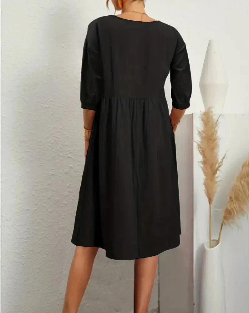 Sian - 3/4 Sleeve Spring Dress