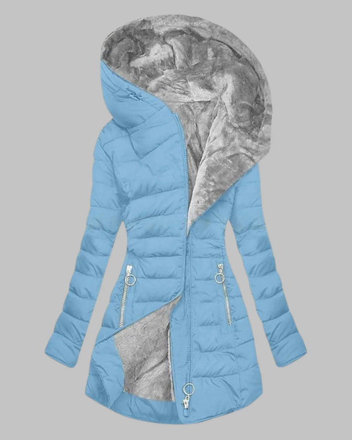 AYANE - Casual Slim Fit Hooded Long Sleeve Jacket