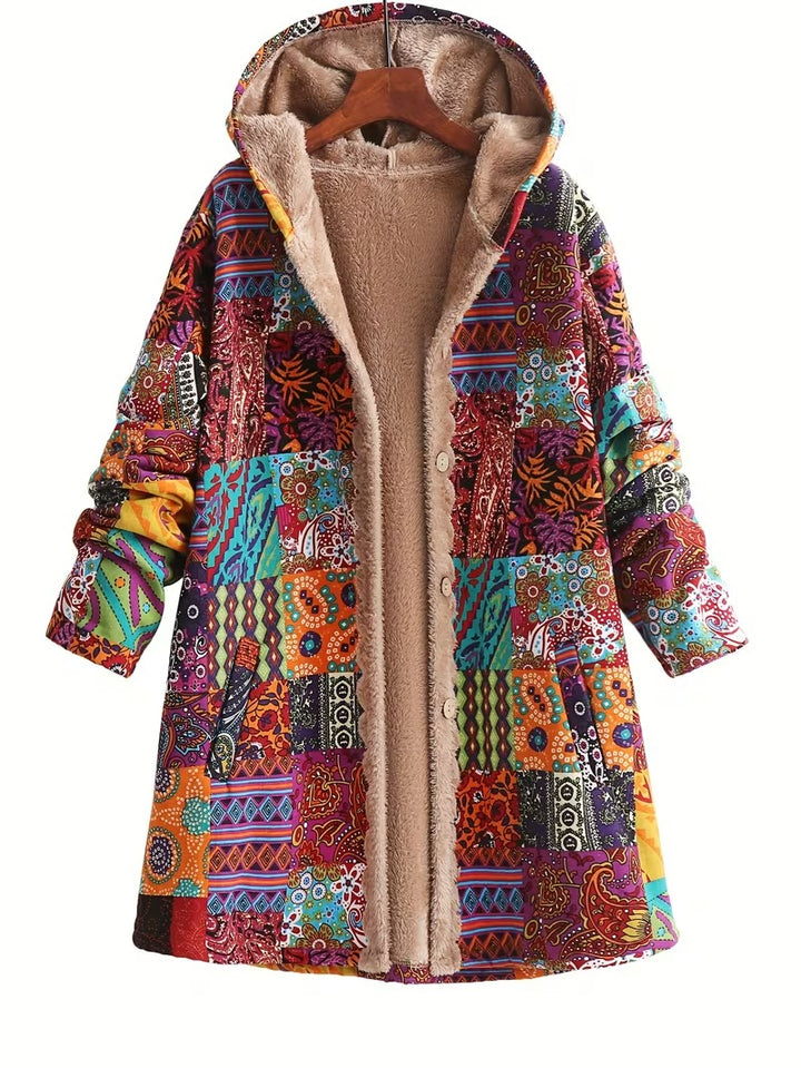 ARONADA - Fleece-Lined Hooded Coat