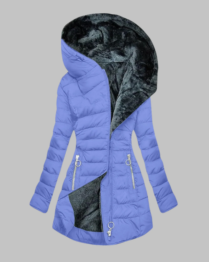 AYANE - Casual Slim Fit Hooded Long Sleeve Jacket