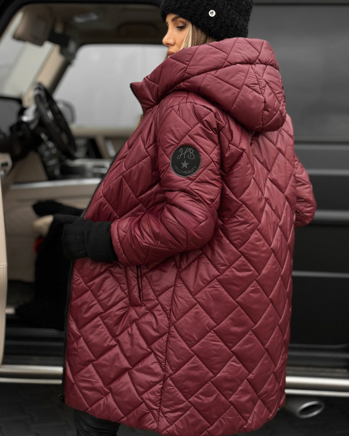 FOREST WALK - Long Quilted Jacket