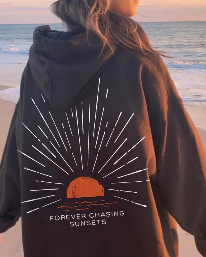 Siena Hoodie - "Forever chasing sunsets"